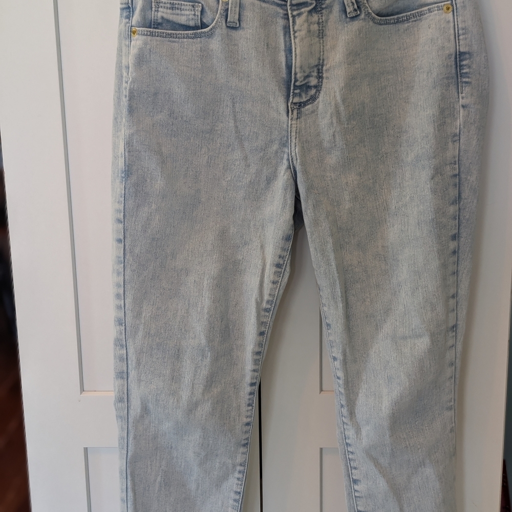 Universal Thread High Rise Straight Jeans - Light Blue